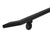 Modern Wrought Iron Handrail - Custom Made, 2'' x 1'' Angled Elbow Model with Flat Black Finish