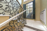 wrought iron staircase railings