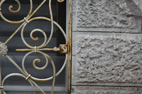 wrough iron railings outside