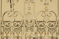 wrought iron fence