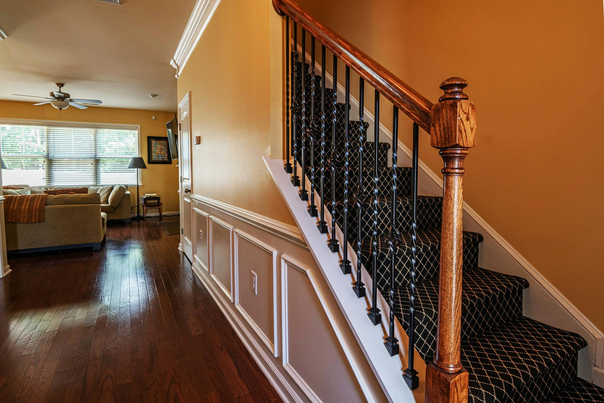 5 Interior Wrought Iron Stair Railing Ideas for 2026 – SI Handrails