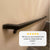 Modern Wrought Iron Handrail - Custom Made, 1.5'' x 1.5'' Angled Elbow Model with Flat Black Finish