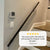 Black Iron Pipe Handrail - 1.5'' Round Wrought Iron Handrail for Stairs