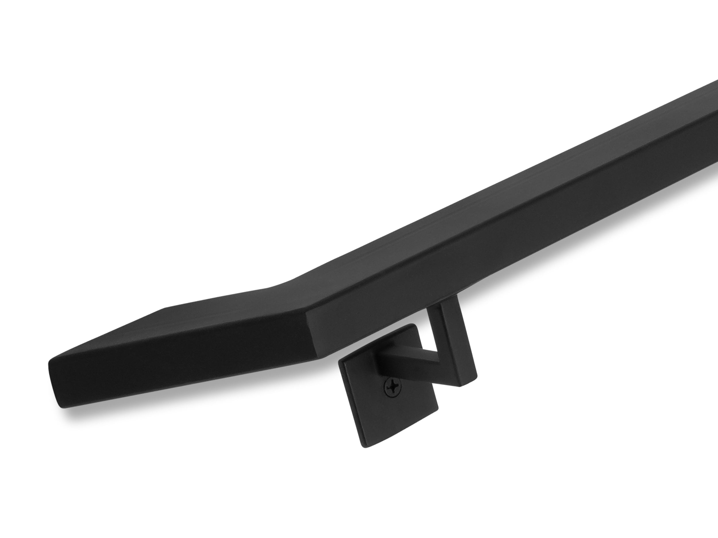 Wrought Iron Handrail | Square Bracket | Slim Model – SI Handrails