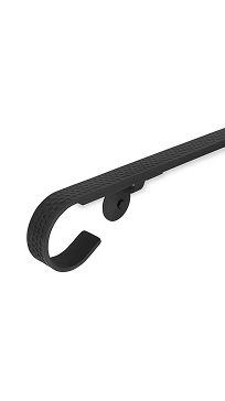 Spanish Colonial Syle Handrails | Hand-Forged, Engraved Handrails
