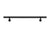 Black Iron Pipe Handrail - 1.5'' Round Wrought Iron Handrail for Stairs