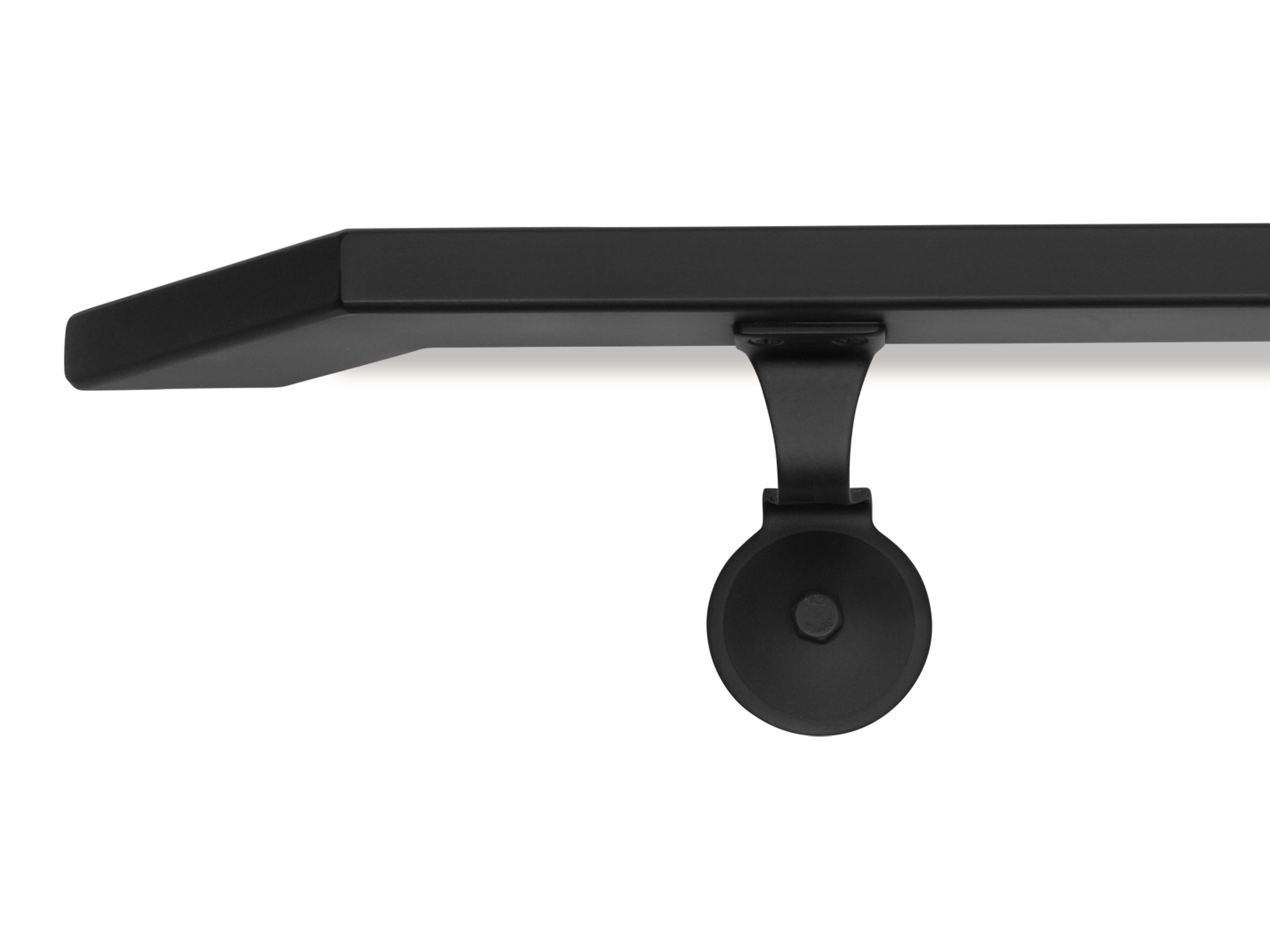 Custom Modern Wrought Iron Handrail | Slim Angled Model – SI Handrails