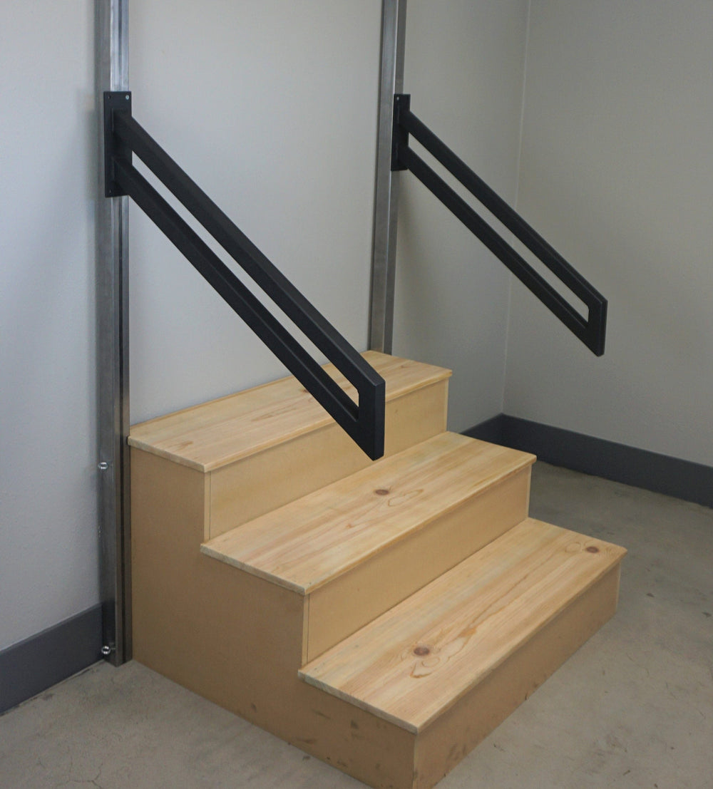 End Rails End Mount Handrails – SI Handrails